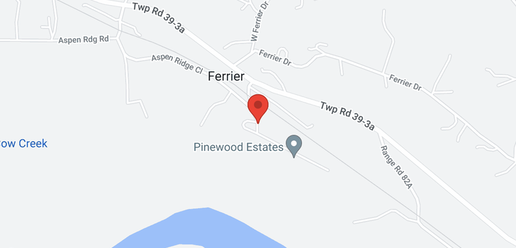 map of 9 Pinewood Drive